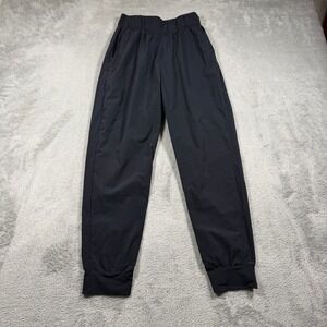 Nike Bliss Lux Slim Fit Training Pants Womens Small Black High Rise AQ0294-010